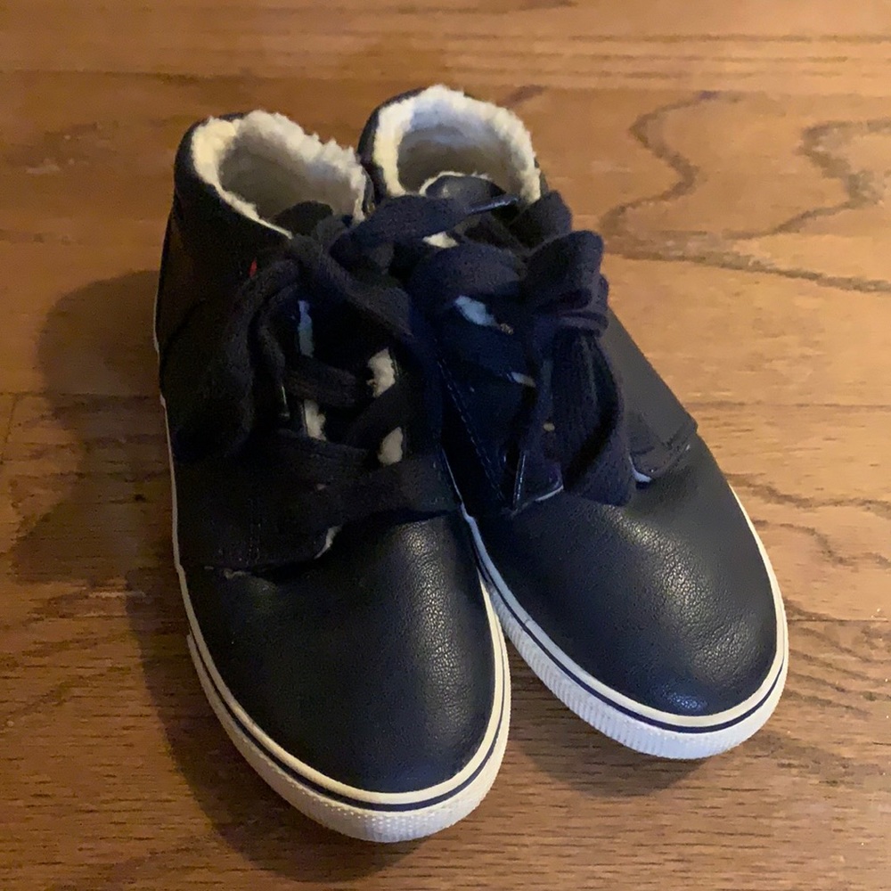 Blue shoes